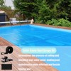 24 Pcs Pool Solar Cover Reel Blanket Straps and Clips,