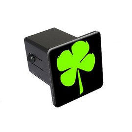Graphics and More Four Leaf Clover - Irish Luck Tow Trailer Hitch Cover Plug Insert 2"