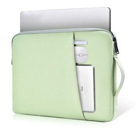 Laptop Sleeve Case 17 17.3 Inch with Handle Computer Bag Carrying Case for HP Pavilion 17/ Envy 17/ Dell/IdeaPad ThinkPad/LG Gram/MSI/ASUS Acer, Green