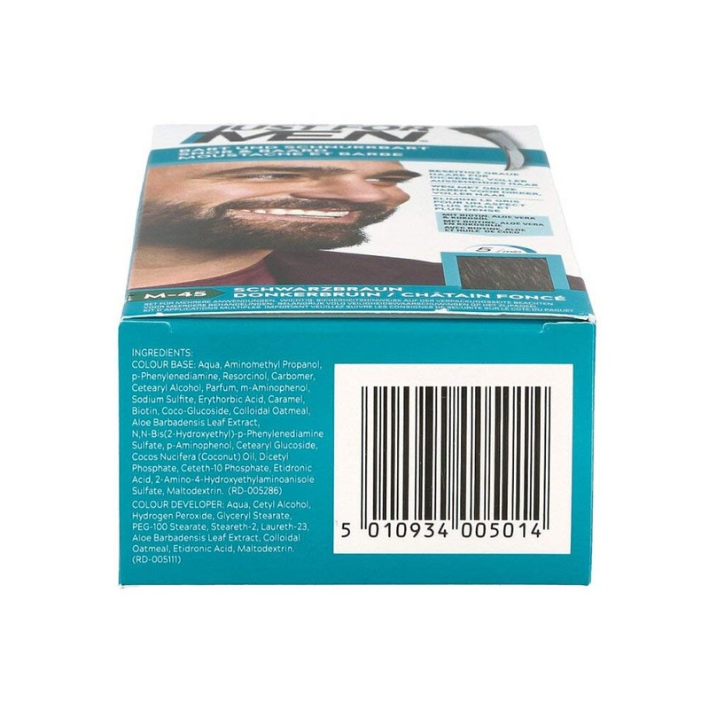 Just for Men M45 Dark Brown For beard, moustache &