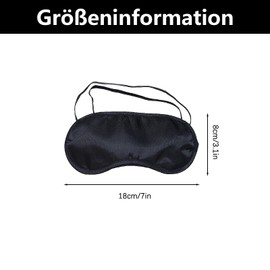 Pack of 12 Men's Sleep Masks, Blindfold Sleeping, Eye Mask, Blindfold Children, Light Blocking Blindfold for Sleeping with Adjustable Strap, for Men, Women, Children