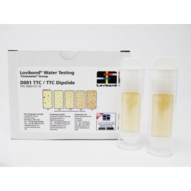 Lovibond - Dipslide D001 TTC/TTC | Total Viable Count Testing | Aerobic & Anaerobic Detection | Rapid 48 Hour Results | Test Range 100-1,000,000 | Pack of 10 | Alternative to PT711