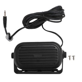 3.5mm Car External Speaker,Loud and Clear Sound Mini External Speaker,Long Cable Car,for CBHam Scanners Mobile Transceiver