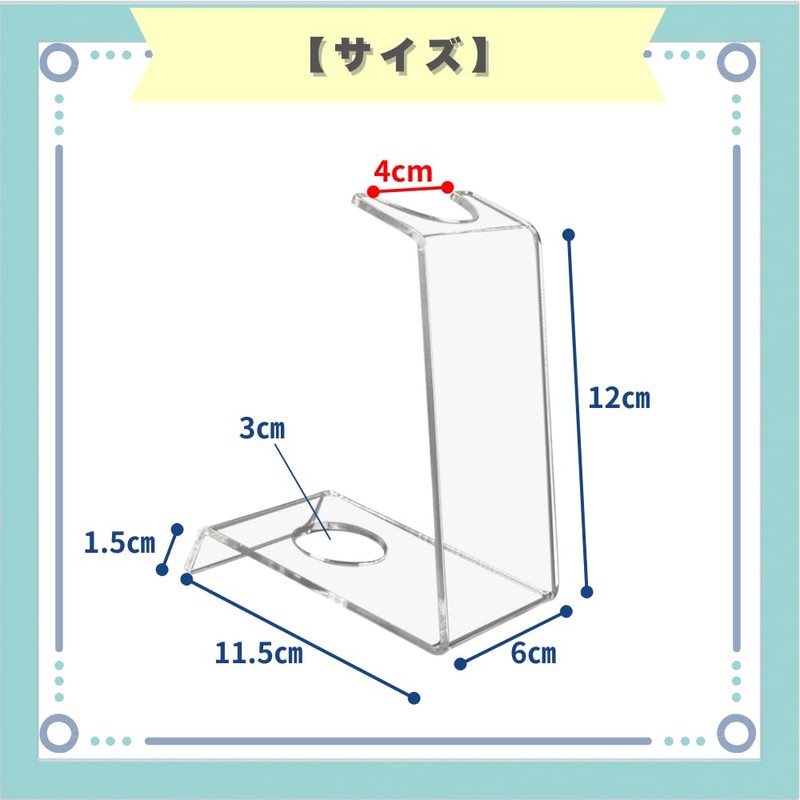 ideastore Pen Light Holder Stand Case Pusher Set of 5