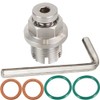 YSIL M12.1-1.25 x 15mm Oversize Piggyback Oil Drain Plug Stainless