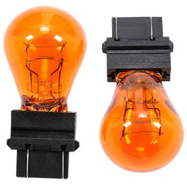 HECASA Pair Tail Lights Compatible with 1987-1993 Ford Mustang Replacement for FO2800168 FO2801168 w/Bulbs Taillight Rear Lights Lamps - Smoke Lens