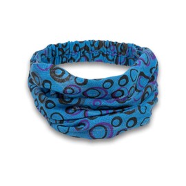 Kunst und Magie Unisex Hippie Headband Goa Yoga Colour: Blue, blue