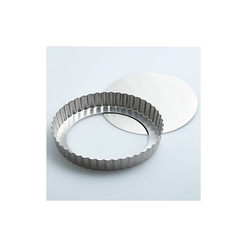 Suncraft PP-692 Patisiere Tart Shape, Corrugated Bottom, 7.1 inches (18