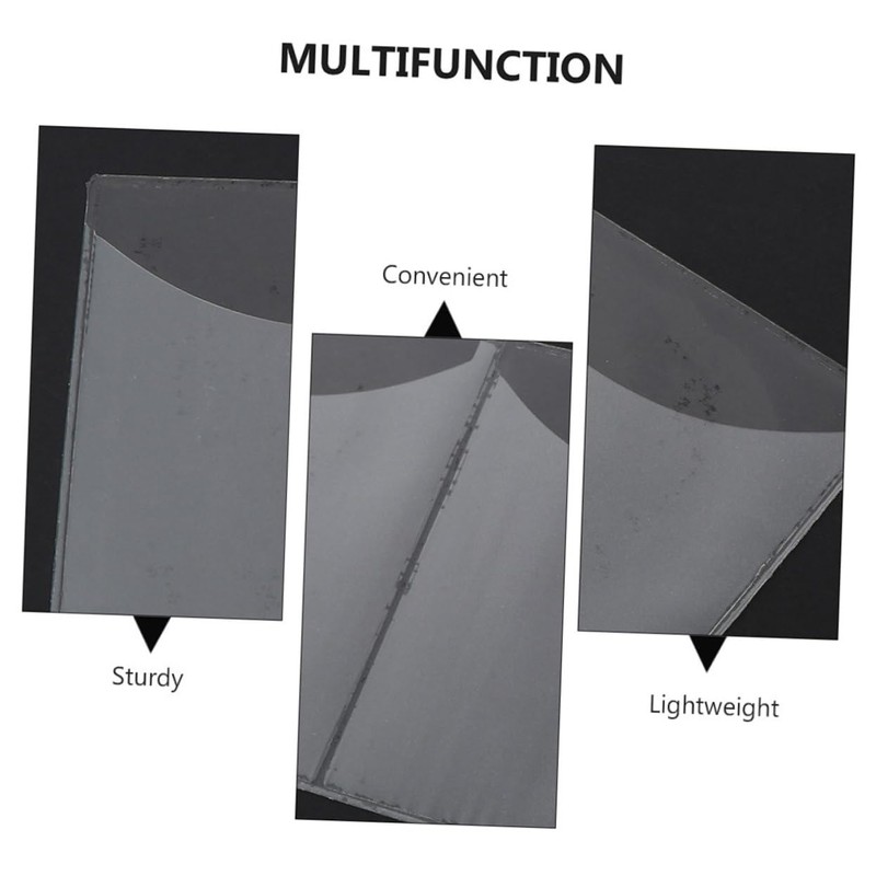 FUNOMOCYA 5Pcs Clear Windshield Stickers Electrostatic Cling Film for Dash