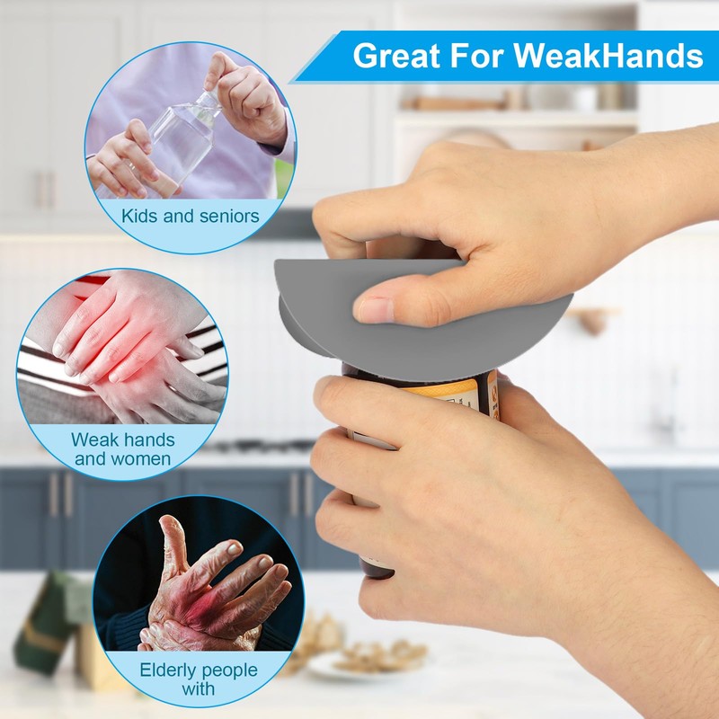 Jar Rubber Grippers for Opening Jars - Rubber Silicone Bottle
