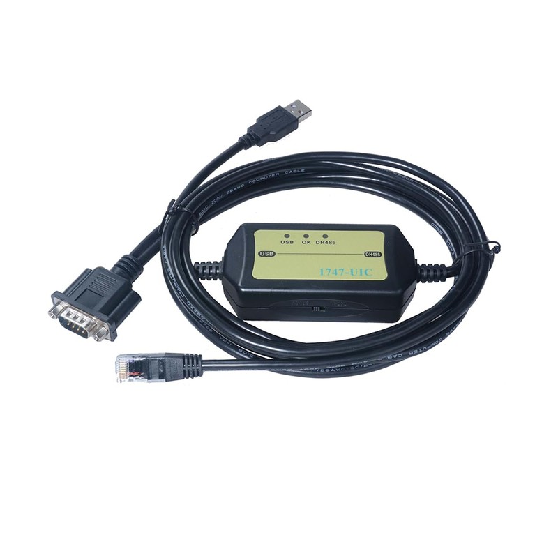 Avanexpress Twinklebay PLC Programming Cable Compatible with 1747-UIC USB to