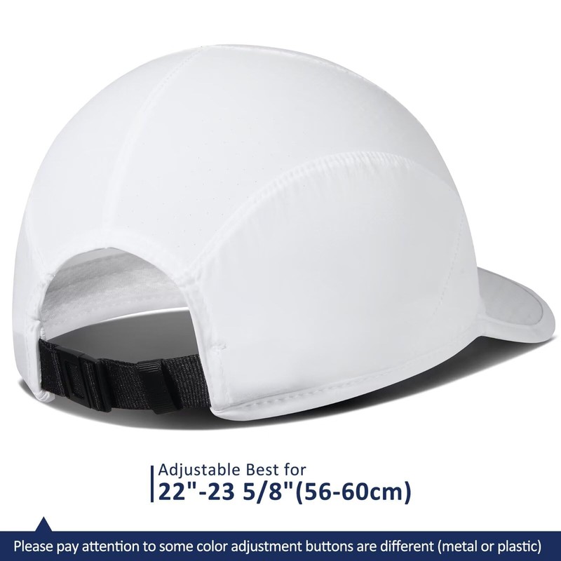 GADIEMKENSD Sports Cap, Soft Brim Lightweight Running Hat Breathable Baseball