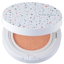 TONEFITSUN 비건 파데프리 톤업 선쿠션 12g, 12g, 2개 TONEFITSUN Vegan Pore-free Tone-up Sun Cushion 12g, 12g, 2 pieces