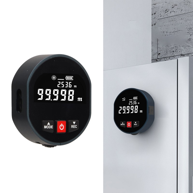 Distance Measure Infrared Distance Meter Digital Display Roller Measuring Tool