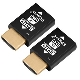 EVanlak Mini HDMI EDID Emulator Passthrough - 1080p to 4K@60Hz | Compact Design | Supports HDMI Switches, Extenders, AV Receivers, Video Splitters-2pcs