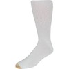Gold Toe Men's Fluffies Socks (Pack of 3), White