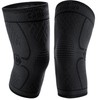 CAMBIVO 2 x Knee Support Women Men Bandage Knee for
