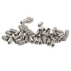 50Pcs Wire Thread Insert Stainless Steel Bushing Screw Hole Repair