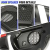 KUAFU 6.5" Door Speaker Pods Assembly Compatible with 2017-2025 Can