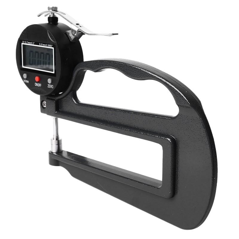 Digital Thickness Gauge 0.0005in 0.01mm Resolution 0 to 12.7 X
