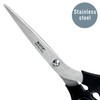 Leitz Stainless Steel Scissors 185 mm, Stainless Steel 185 mm