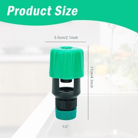 Kitchen Tap Hose Connector,Durable Tap Adapter for Hose,Universal Garden Hoses to Taps Connector,Taps Connectors for Hoses Pipe,for Bathroom Fitting Hosepipe Outdoor Attaches Adapters(Green)