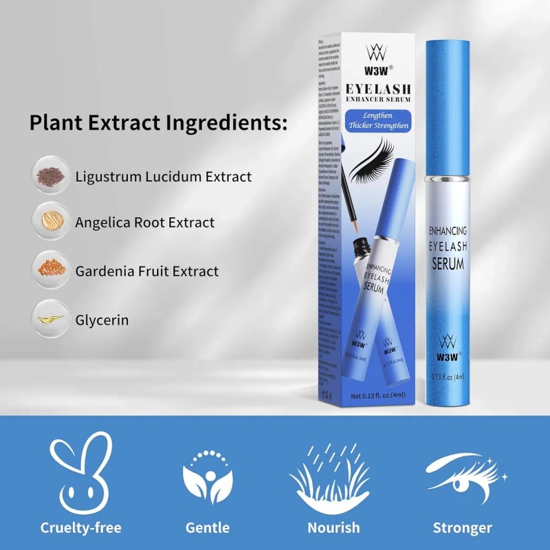 Sérum De Pestañas De 0.1 Fl Oz, Suero Nutritivo Para