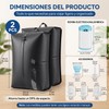 2PCS Bolsas de Compresión para Viaje con 22L, Bolsa de