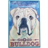 Bulldog Fridge Magnet