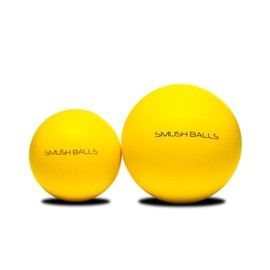 SMUSH BALLS Smushballs The Ultimate Anywhere Batting & Fielding Practice Foam Ball for Baseball/Softball (Yellow Softball Sized, 12)