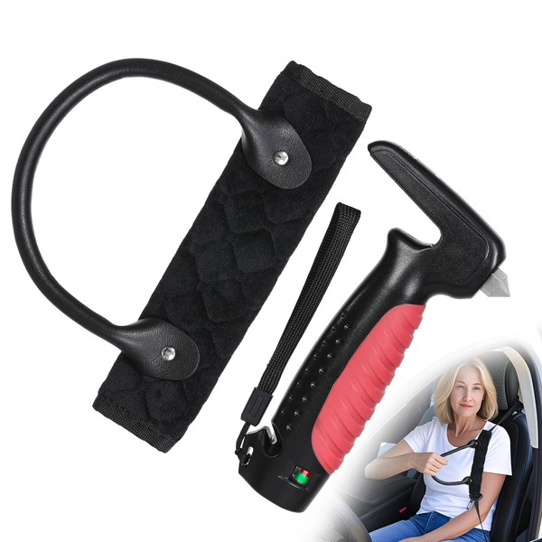 Car Handle Assist & Seat Belt Grabber for Elderly -