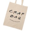 Reusable Crap Bag Grocery Tote, Approx. 40 x 40 cm,