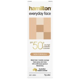 Hamilton SPF 50+ Everyday Facial Cream 75g