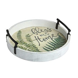 Wood Plank Serving Tray (Bless Our Home)