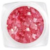 With Shan mother-of-pearl nail glitter, rouge, 2 pieces, 2 pieces / 위드샨 자개 네일 글리터, 연지곤지, 2개, 2개