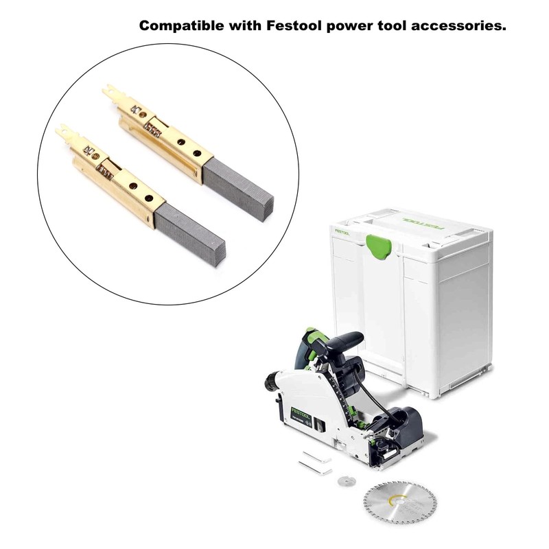 Ruimou 2Pcs Power Tool Carbon Brushes 3090210 (11x6.3x28mm) Compatible with