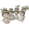 khevga Christmas decoration decorative figures, snowman in 4 sizes, approx.