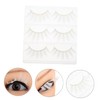 Healeved 3sets Cosplay Eyelash Makeup False Lashes Long Thick Lightweight