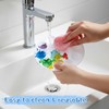 100 Pcs Plastic Round Paint Tray Palettes