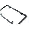Premium Slim Style Stainless Steel License Plate Frame (4 Holes,