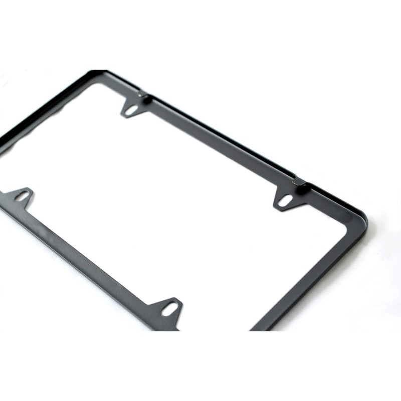 Premium Slim Style Stainless Steel License Plate Frame (4 Holes,