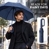 Automatic Folding Umbrella for Rainy Commutes – 20-Rib Reinforced 105CM
