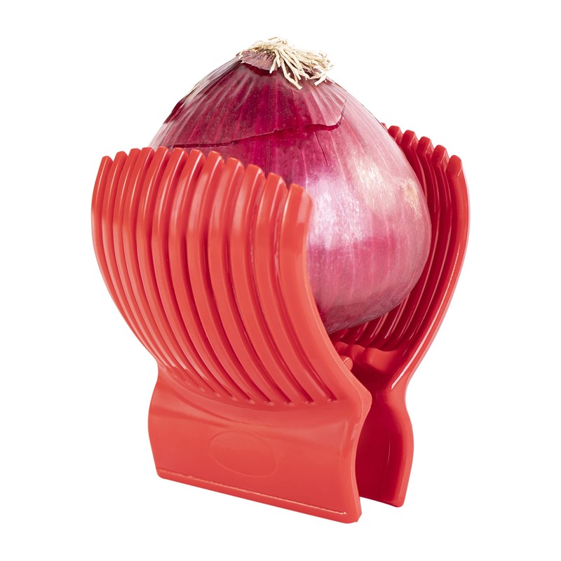 Tomato Slicer Holder Tool Cutting Guide Onion Potato Pepper Prep