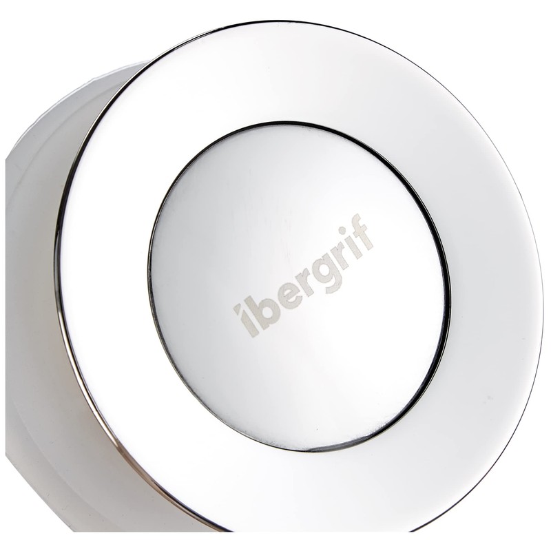 Ibergrif - Slotted Sink Brain with Overflow, Pop-up Bathroom Waste