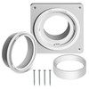 Senshare Dryer Vent Connector Kit, Dryer Vent Wall Plate with