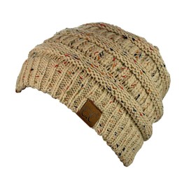 Warm Chunky Soft Stretch Cable Knit Beanie Skully