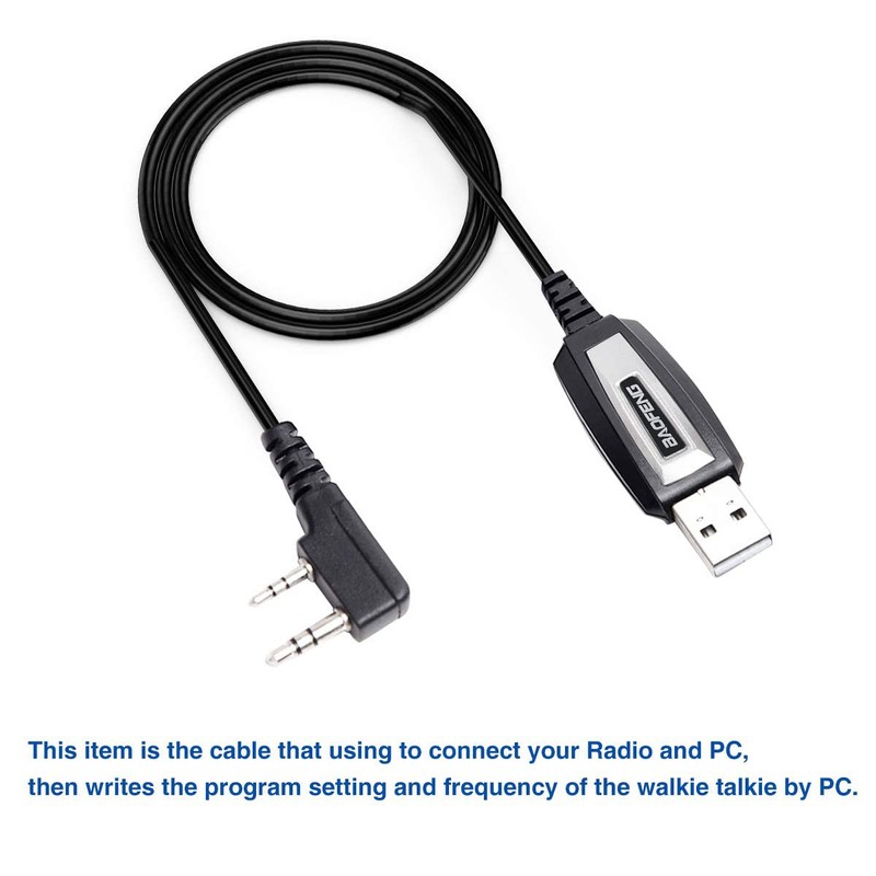 BAOFENG USB Programming Cable CH340 Chip Compatible UV-5R Mini BF-F8HP