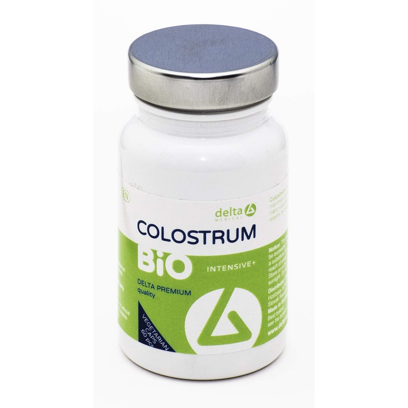 Delta Colostrum Capsules, 100% Organic Capsules, Dietary Supplement, Vegetarian Capsules,