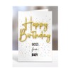 Happy Birthday Boss from baby card, present, gifts for men,
