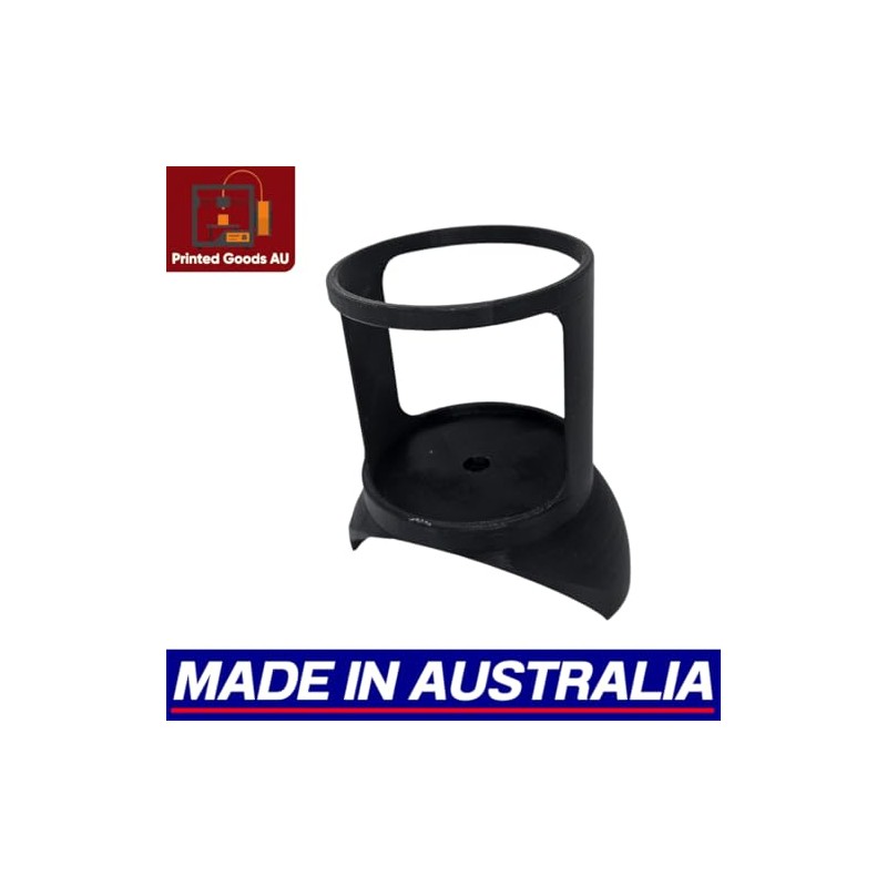 Beetle Cup Holder, Hump Mount Storage Accessory, Black, Australian Made
